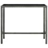 vidaXL Garden Bar Set Grey, Anthracite
