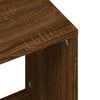 vidaXL Nesting Coffee Table Brown oak Engineered wood Small Stackable