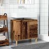 vidaXL Sink Cabinet Old wood Engineered wood Medium