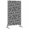 vidaXL Privacy Screen Black Steel