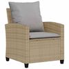 vidaXL Garden Sofa Set Beige