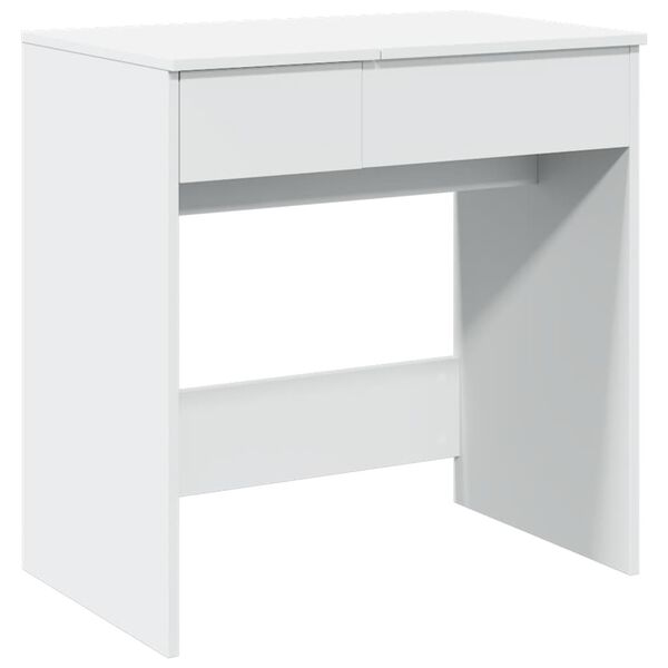 vidaXL Dressing Table White Engineered wood Medium Dressing Table