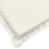 vidaXL Highback Chair Cushion Set of 6 Melange cream 100% polyester