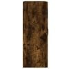 vidaXL Wall Mounted Cabinet Set of 2 Smoked Oak