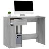 vidaXL Desk Grey Sonoma Engineered wood 39.4 x 19.7 x 29.5 in Desk