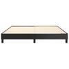 vidaXL Box Spring Bed Frame Black California King Faux Leather (US Only)