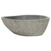 vidaXL Basin River Stone Oval (14.6"-18.1")x(11.4"-14.2")