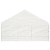 vidaXL Gazebo with Roof White 14.6'x19.3'x12.3' Polyethylene