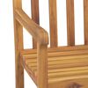 vidaXL Garden Chair Set of 8 Natural Wood Solid Acacia wood Standard