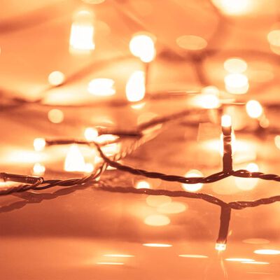 vidaXL Artificial Hinged Christmas Tree 150 LEDs 47.2"