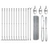 vidaXL Fence with Posts Silver 0.5 x 25 m Steel