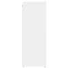vidaXL Shoe Cabinet White 30.51 x 11.81 x 32.87 in Engineered Wood