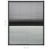 vidaXL Window Screen Anthracite, Black, White