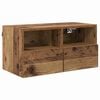 vidaXL TV Wall Units 4 pcs Old Wood Engineered Wood