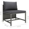 vidaXL Garden Lounge Set Grey