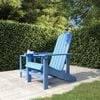 vidaXL Garden Chair Aqua blue High Density Polyethylene Standard Durable