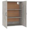 vidaXL Hanging Cabinet Concrete Grey Engineered Wood Medium