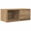 vidaXL TV Cabinet Set of 2 Artisan Oak Engineered wood Compact