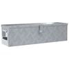 vidaXL Aluminum Box 31.7"x8.7"x8.7" Silver