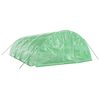 vidaXL Greenhouse Green Polyethylene Large Greenhouse Rectangular