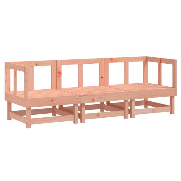 vidaXL Garden Lounge Set Solid Douglas Fir wood Medium Modular