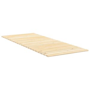 vidaXL Bed Slat Natural Wood Solid Pine Wood Single Rollable Bed Slat