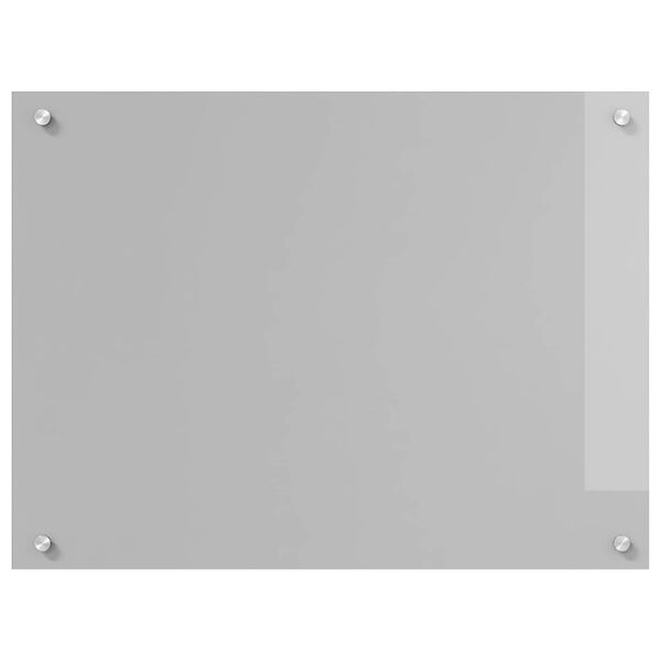 vidaXL Kitchen Backsplash Light grey 31.50 x 23.62 x 0.24 in