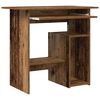 vidaXL Desk Old wood Engineered wood Medium Storage Desk Rectangular
