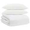 vidaXL Duvet Set with Pillow 3 pcs White Down Feather