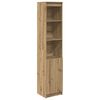 vidaXL Highboard Artisan oak Engineered wood Tall Tall Highboard