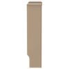 vidaXL MDF Radiator Cover 80.7"