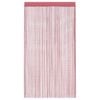vidaXL String Curtains 2 pcs Pink 55.1x98.4"