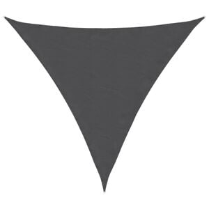 vidaXL Sun Shade Sail Anthracite 100% polyester oxford with PU coating