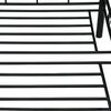 vidaXL Day Bed Frame Black Metal Twin Durable Day Bed Frame