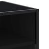 vidaXL TV Cabinet Black Engineered wood, metal Large TV Cabinet