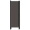 vidaXL 4-Panel Room Divider Anthracite 78.7"x70.9"