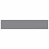 vidaXL Wall Shelf Set of 4 Grey Honeycomb MDF and metal