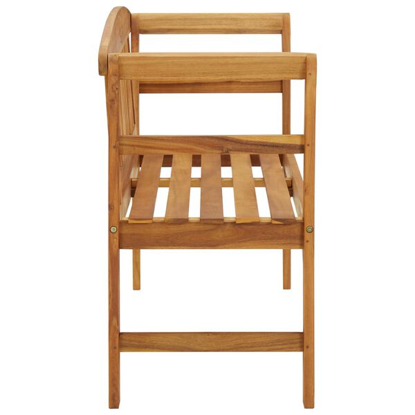 vidaXL Garden Bench Natural wood Solid Acacia wood Medium Durable