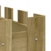 vidaXL Garden Raised Bed Natural wood Vacuum pressure impregnated pinewood