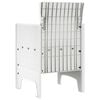 vidaXL Garden Chair 4 pcs White 53 x 49 x 85 cm PP
