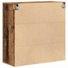 vidaXL Wall Cabinet Old Wood 31.50 x 12.99 x 31.50 in Engineered Wood