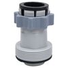 vidaXL Hose Adapter Grey Plastic Standard Durable Hose Adapter
