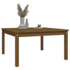 vidaXL Garden Table Honey brown Solid pine wood Medium Durable