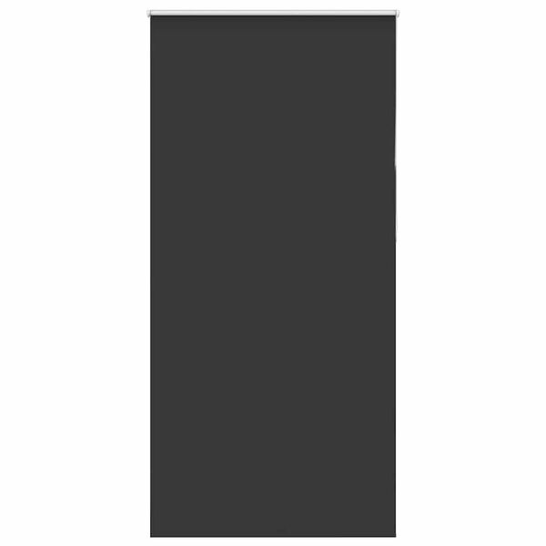 vidaXL Roller Blind Black 100% polyester 39.4 x 90.6 in