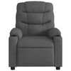 vidaXL Massage Recliner Chair Dark gray