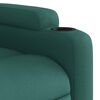 vidaXL Electric Massage Recliner Chair Dark Green