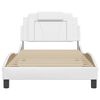 vidaXL Bed Frame White