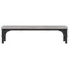 vidaXL Monitor Stand Grey Sonoma 21.7x9.1x5.5" Engineered Wood