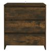 vidaXL Sideboard Smoked oak Engineered wood Medium Sideboard