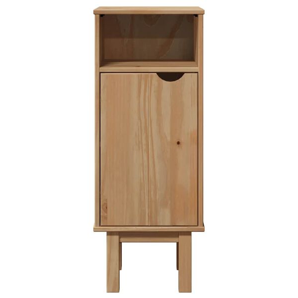 vidaXL Bathroom Cabinet Honey